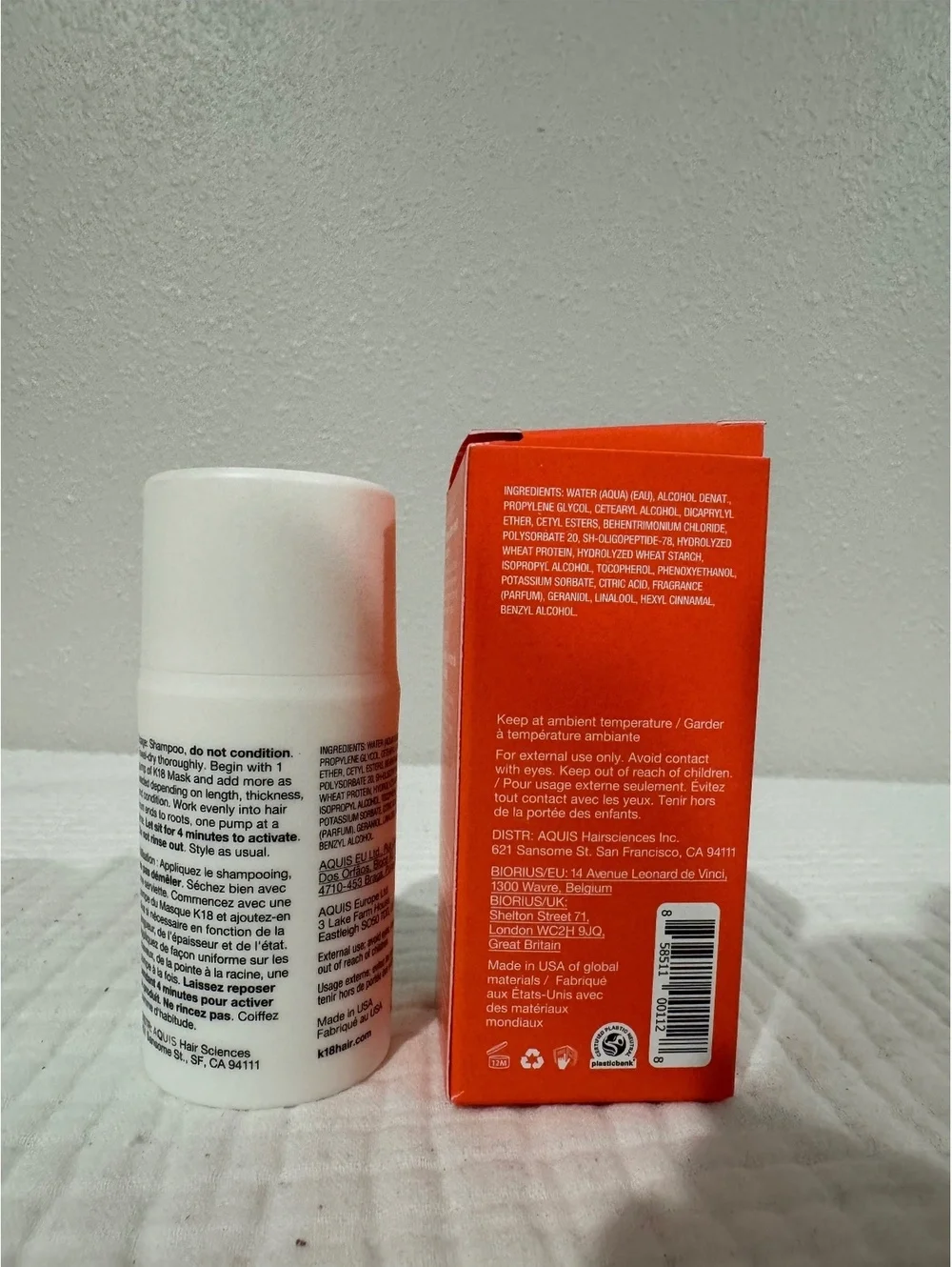 K18 Leave-In Molecular Repair Hair Mask 50mL 1.7 oz